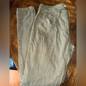 Levi Olive Green Sleeves